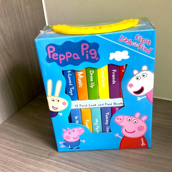NWT Set of 12 Peppa Pig  Learning  Books - Picture 1 of 4